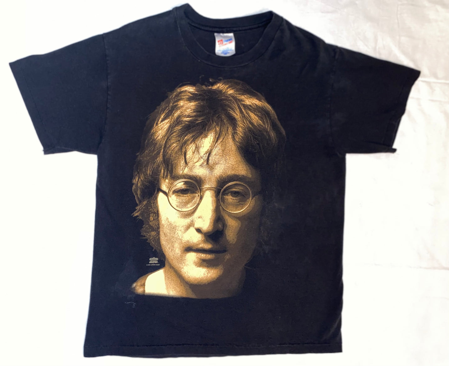 90s John Lennon face Vintage Shirt