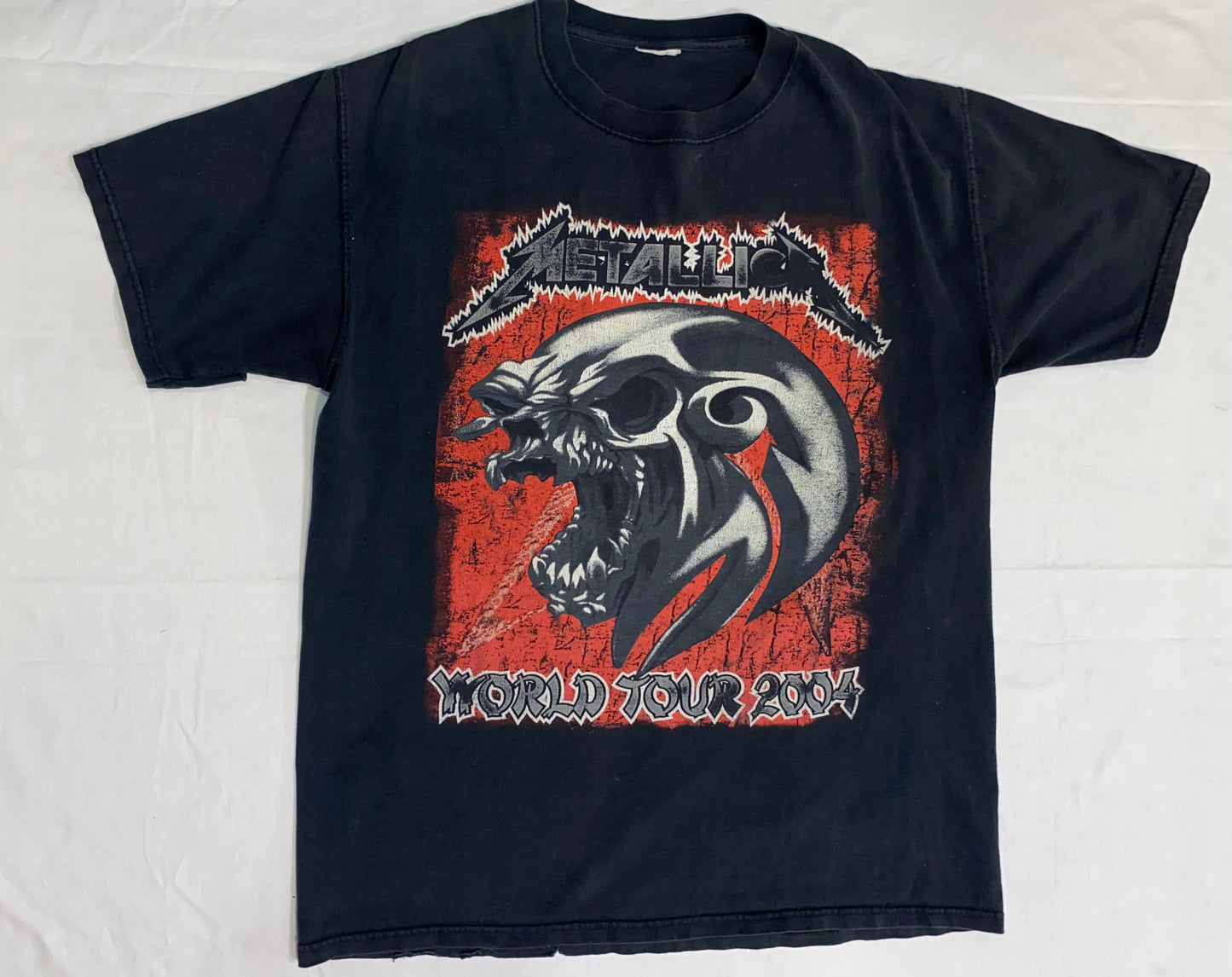 2004 Metallica "Madly In Anger With The World" Tour Vintage Shirt