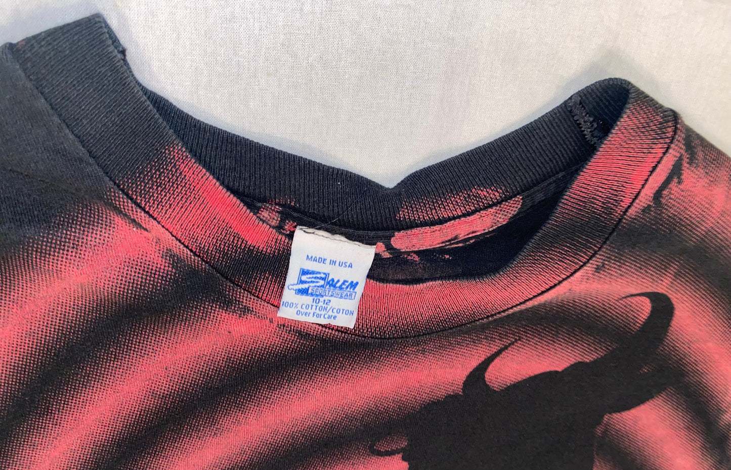 90s Salem NBA Chicago Bulls AOP Vintage Shirt