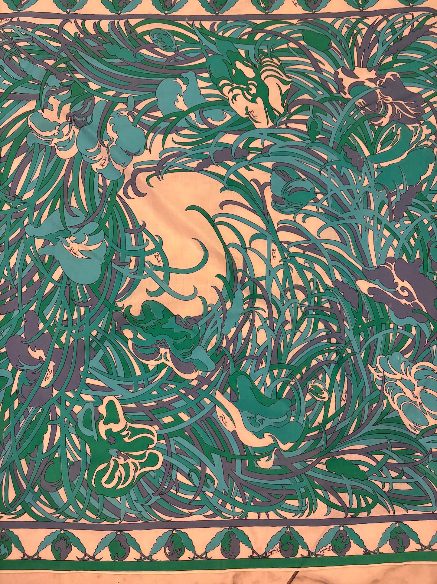 Pañuelo 1960/70 Emilio Pucci